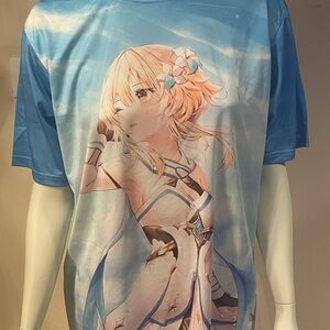 Kids Blue Graphic T-Shirt